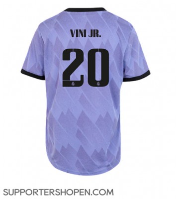 Real Madrid Vinicius Junior #20 Borta Matchtröja Dam 2022-23 Kortärmad
